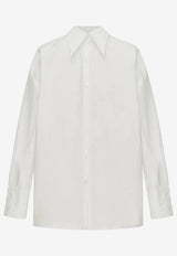 Reversed Collar Shirt Dawei White