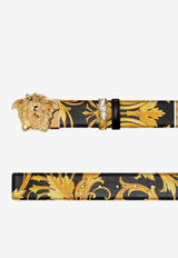 Versace Medusa Le Pop Classique Reversible Belt Black DCU6705 DVTSA8 5B00V