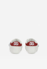 Dolce & Gabbana Kids Baby Girls Floral Print Sneakers White DK0109 AQ594 HWF57