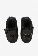 Dolce & Gabbana Kids Baby Boys NS1 Camouflage Print DG Sneakers Black DN0159 AQ713 8B973
