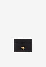 Versace La Medusa Leather Cardholder Black DP3I057 DVIT2T 1B00V