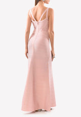 Cambria Bandage Gown with Cut-outs