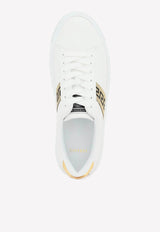 Versace Greca Calf Leather Sneakers DSU8404 1A01759 2W110 White