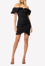 Elliatt Zanzibar Off-Shoulder Mini Dress Black E4102134BLACK
