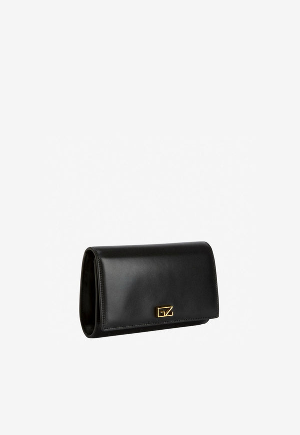 Giuseppe Zanotti Sayla Leather Shoulder Bag Black EB20004001