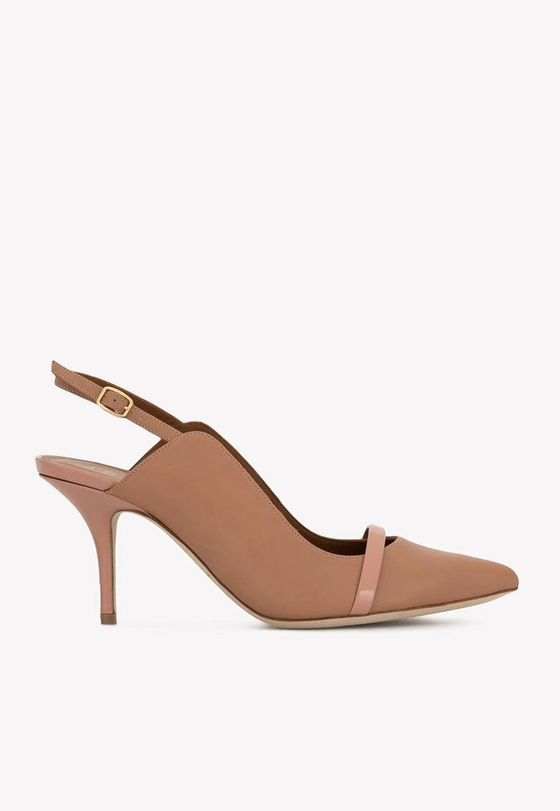 Marion 70 Slingback Pumps in Nappa Leather