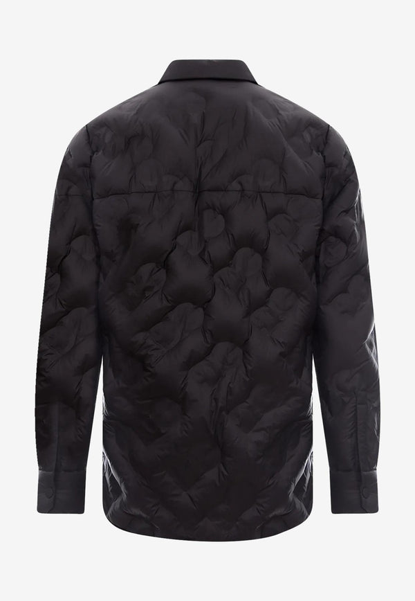 Dolce & Gabbana All-Over Logo Denim Jacket Black G9VW7T GF076 S9000