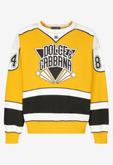 Dolce & Gabbana Logo-Print Pullover Sweatshirt Multicolor G9ZN2T G7G2E HG4IJ