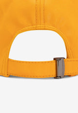 Dolce & Gabbana Jacquard Baseball Cap with All-Over DG Logo Orange GH590Z FU6YH A0251
