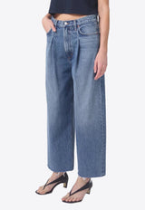 Agolde Dagna High-Rise Baggy Jeans Blue