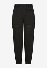 Dolce & Gabbana Carrot-Cut Cargo Pants Black GV1VHT G8IS4 N0000