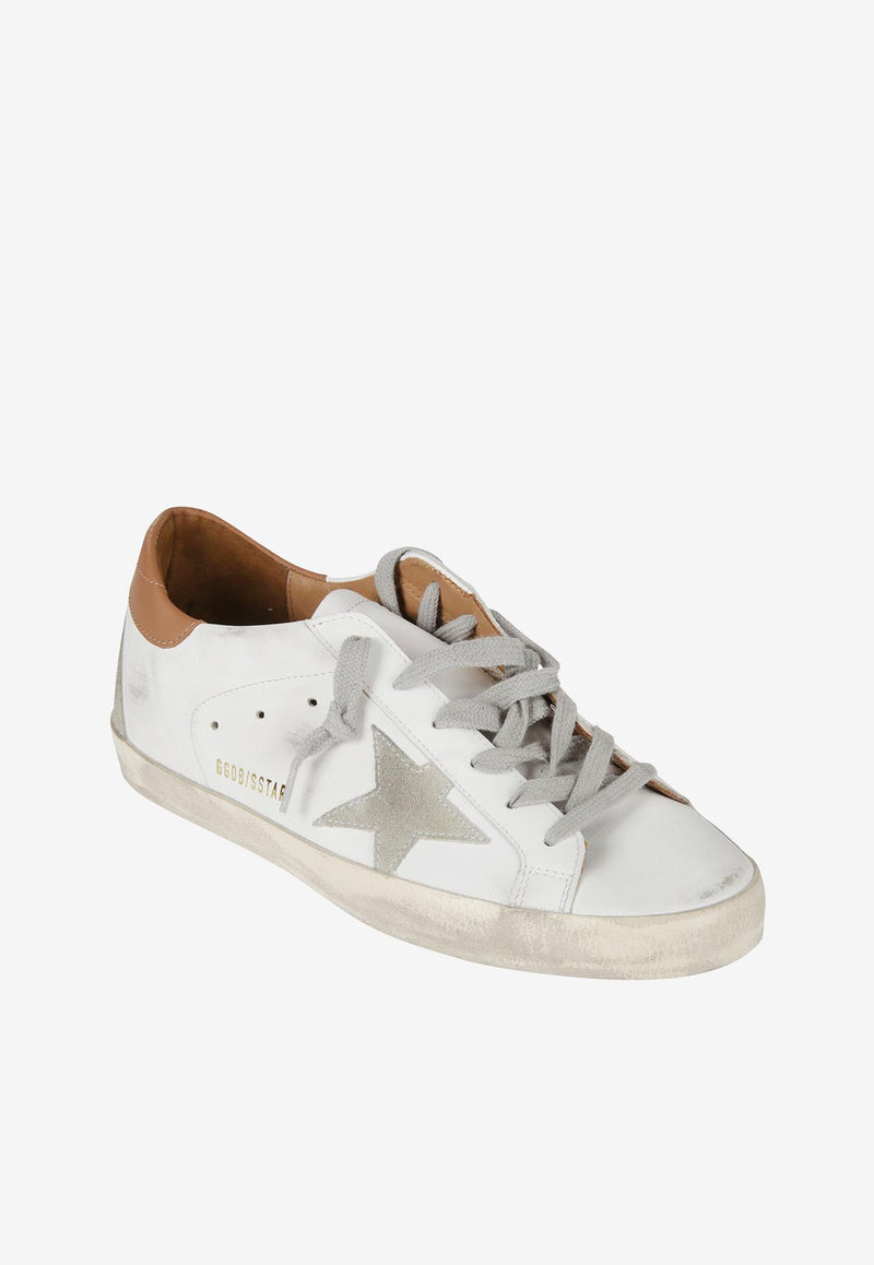 Golden Goose DB Super-Star Low-Top Vintage Sneakers GWF00102.F002182.10803WHITE MULTI