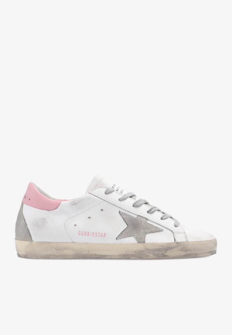 Superstar Leather Low-Top Vintage Sneakers White