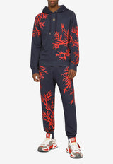 Dolce & Gabbana Logo-Embroidered Shorts Navy GWJVAZ HI7WL HB3VK