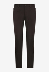 Dolce & Gabbana Stretch Chino Pants Navy GY6IET FUFJR B0665