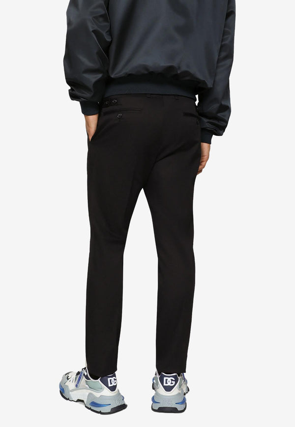Dolce & Gabbana Stretch Chino Pants Navy GY6IET FUFJR B0665