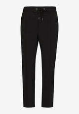 Dolce & Gabbana Drawstring Track Pants Black GYACET FURLI N0000