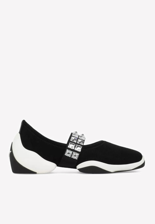 Light Jump Sneakers in Neoprene and Crystals-
Delivery in 3-4 weeks