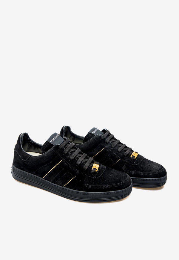 Tom Ford Radcliffe Leather Sneakers Black J1403-LCL336X 5N001