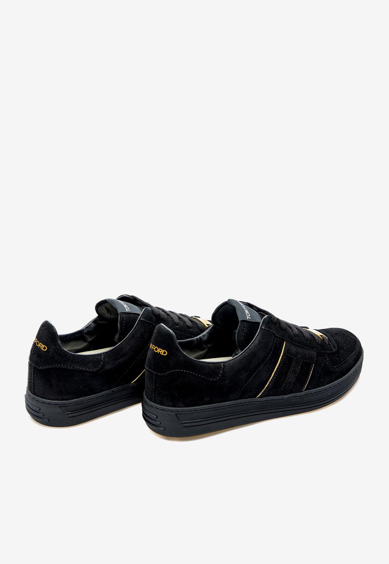 Tom Ford Radcliffe Leather Sneakers Black J1403-LCL336X 5N001