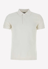 Tom Ford Short-Sleeved Polo T-shirt JPS002-JMC007S23 AW100 Gray