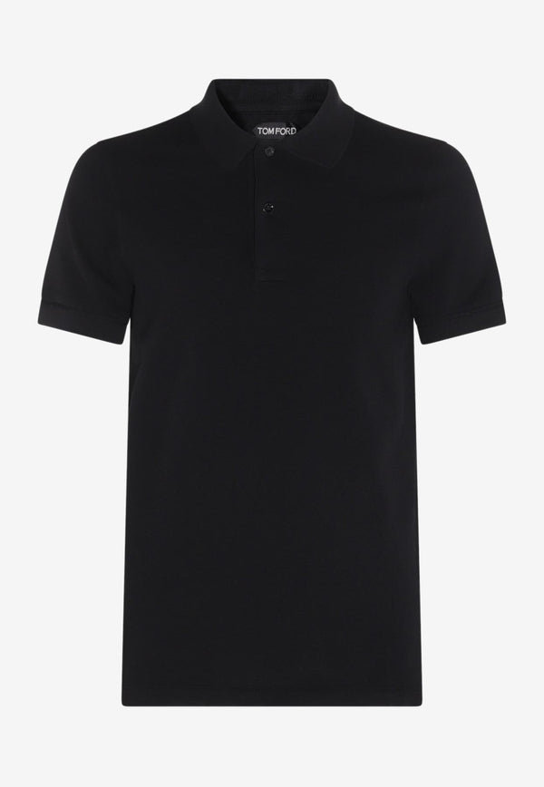 Tom Ford Classic Polo T-shirt Black JPS002-JMC007S23 LB999
