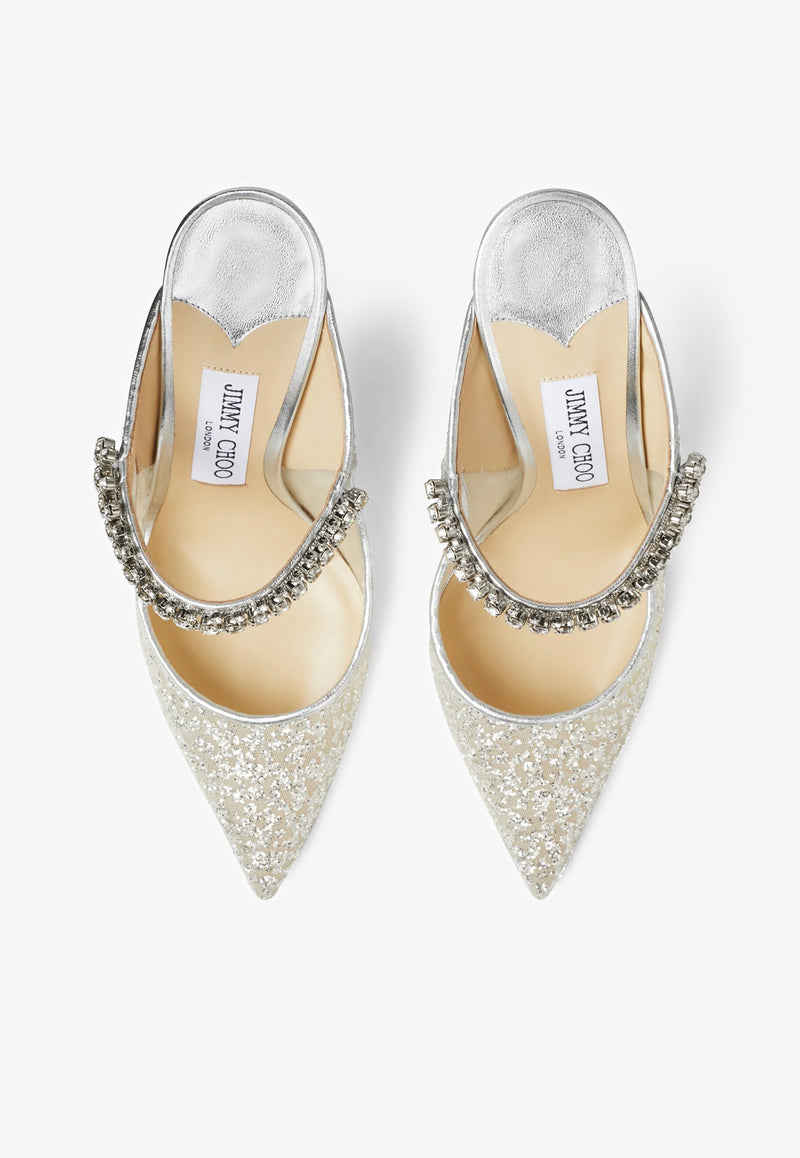 Bing 100 Glittered Tulle Mules