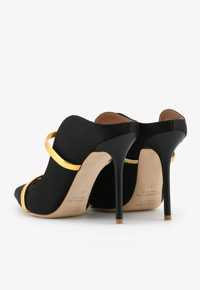 Maureen 100 Satin Mules