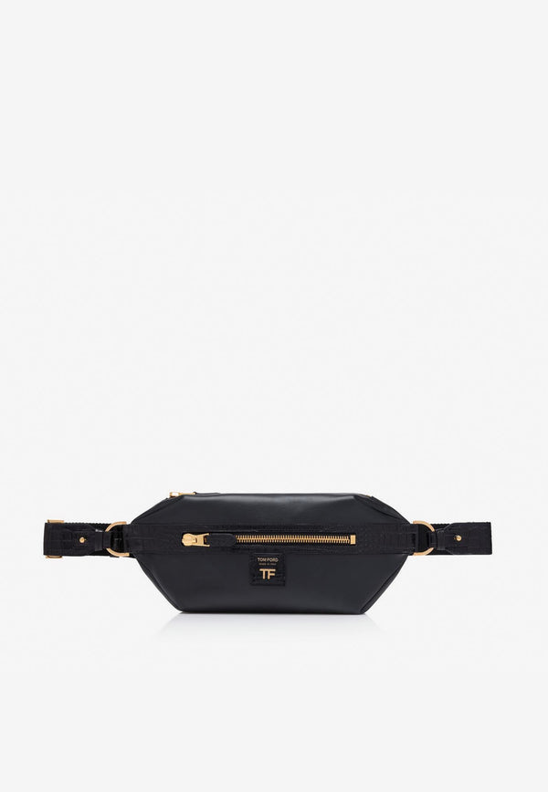 Tom Ford Sofya Belt Bag in Leather Black L1531T-LCL226 U9000