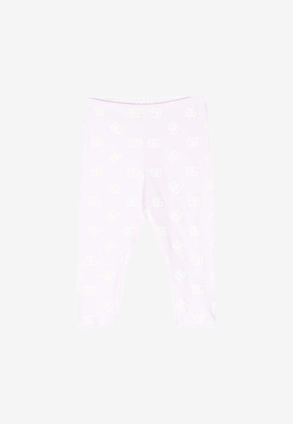 Dolce & Gabbana Kids Baby Boys Embossed-Logo Bottoms Pink L2JP8E G7G4F F3721