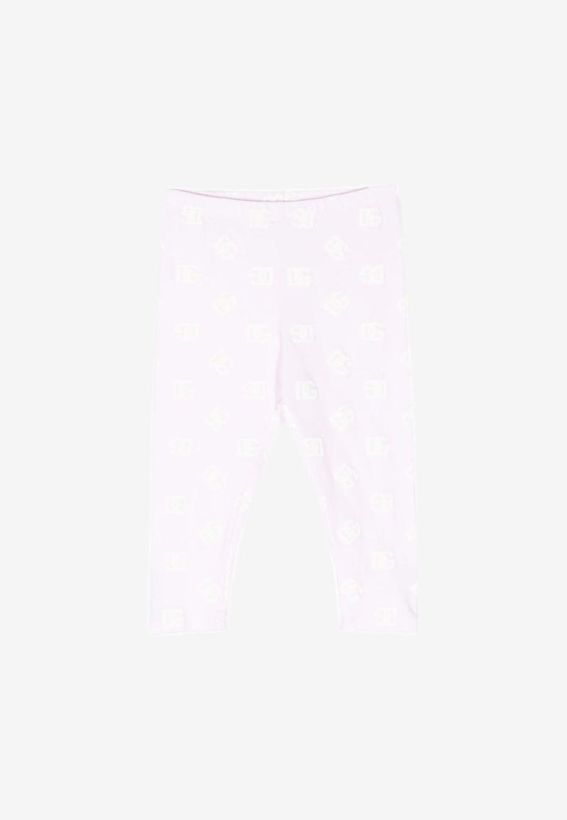 Dolce & Gabbana Kids Baby Boys Embossed-Logo Bottoms Pink L2JP8E G7G4F F3721