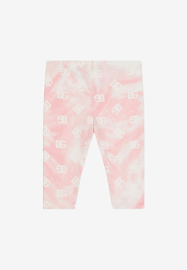 Dolce & Gabbana Kids Baby Girls Tie-Dye Bottoms Pink L2JP8E G7G5D HF4KI
