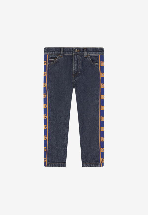 Dolce & Gabbana Kids Boys Stretch Denim Jeans Denim L42F55 LDA92 S9000
