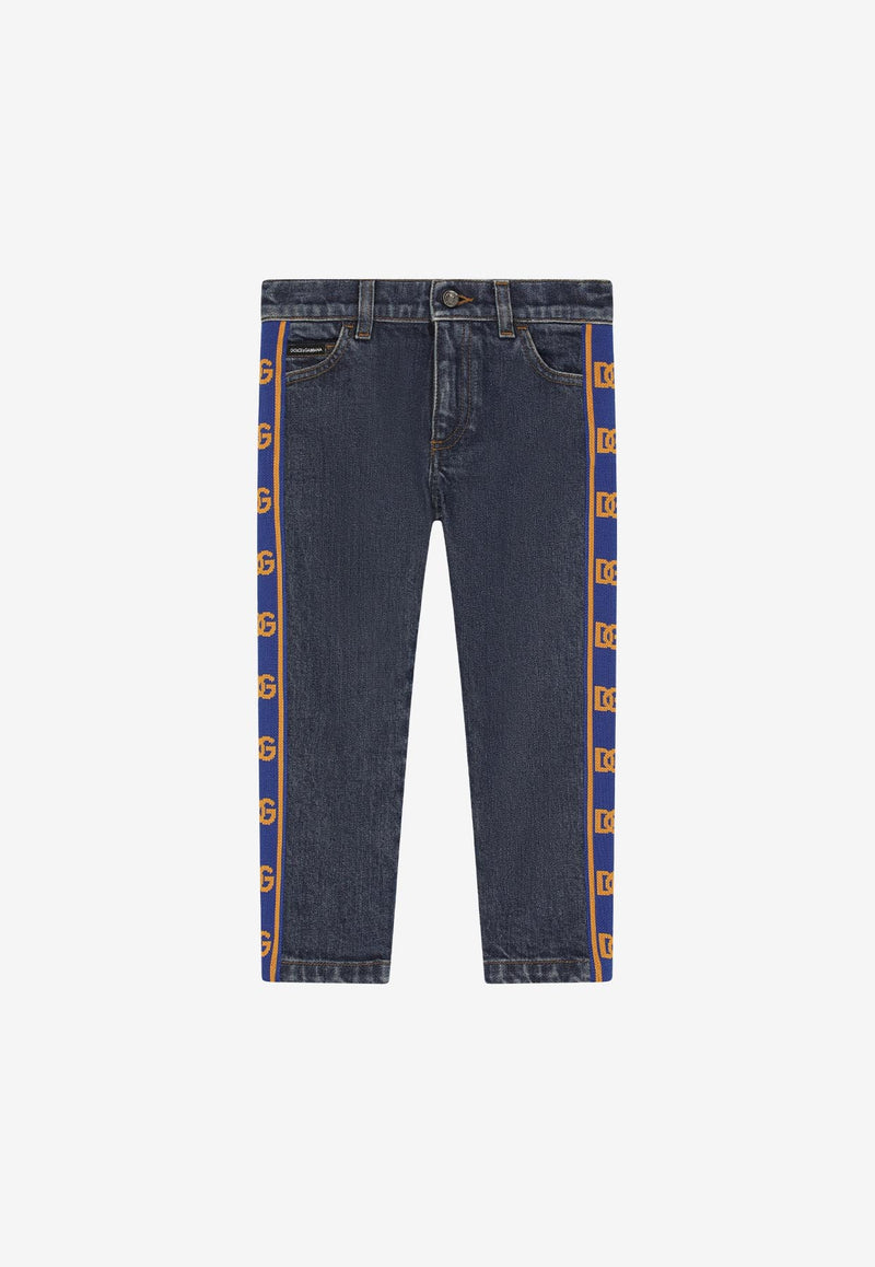 Dolce & Gabbana Kids Boys Stretch Denim Jeans Denim L42F55 LDA92 S9000