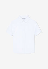 Dolce & Gabbana Kids Boys Button Up Shirt White L43S25 G7WSF W0800