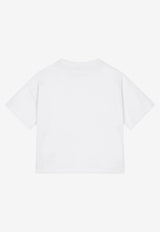 Dolce & Gabbana Kids Girls Gianpiero D’Alessandro Print T-shirt White L5JTHX G7F9I W0800