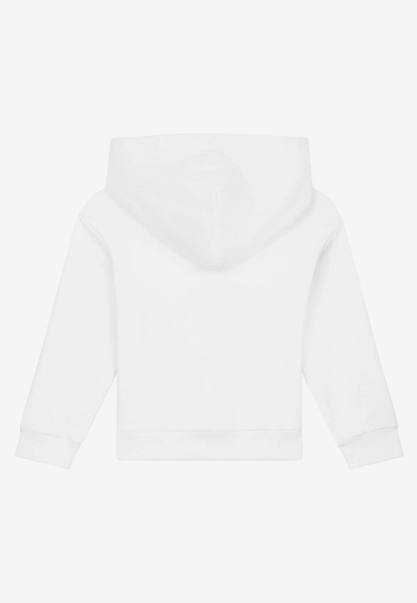 Dolce & Gabbana Kids Girls Lemon Print Hoodie White L5JW7C G7E1G W0111