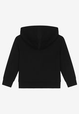 Dolce & Gabbana Kids Girls Gianpiero D’Alessandro Print Hoodie Black L5JW7N G7F9J N0000