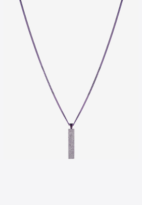 EÉRA Special Order - Diamond Embellished Long Beach Necklace Pink LBNEME11U3