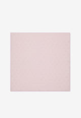 Dolce & Gabbana Kids Baby Boys Jacquard DG Logo Blanket Pink LNJA88 G7EY9 F3721