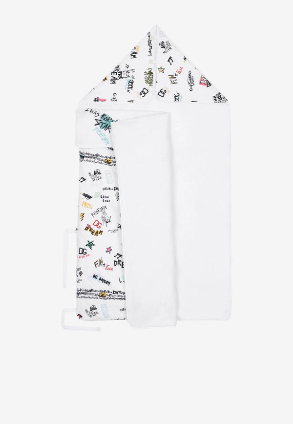 Dolce & Gabbana Kids Baby Boys DG Rock Print Sleep Sack White LNJA89 G7E9O HW4DZ