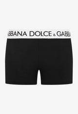Dolce & Gabbana Logo Waistband Boxers Black M4B98J OUAIG N0000