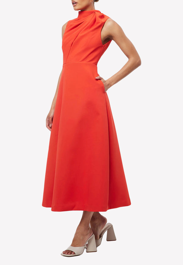 Mossman Cosmic Midi Dress Red M93857RED