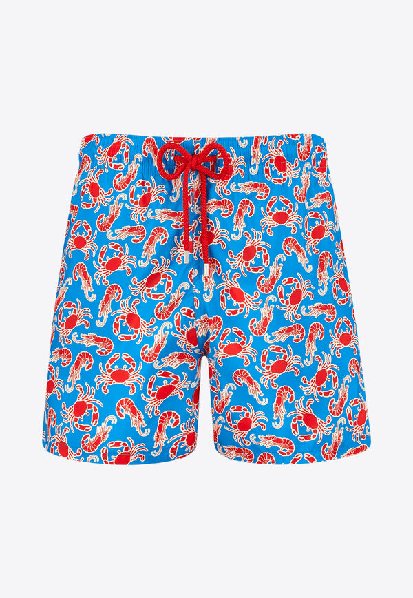 Vilebrequin Mahina Packable Crabs & Shrimps Swim Shorts MAHU3J53-367 Multicolor