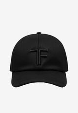 Tom Ford TF Embroidered Cap MH003-TCN036G 1N001 Black