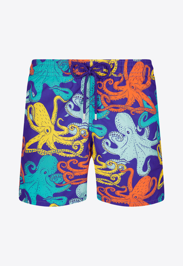 Vilebrequin Moorea Octopussy Swim Shorts MOOC3B01-354 Multicolor