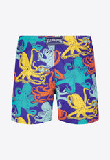 Vilebrequin Moorea Octopussy Swim Shorts MOOC3B01-354 Multicolor