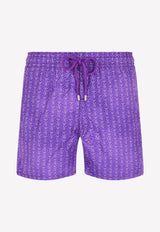 Vilebrequin Valentine's Day Swim Shorts Purple MOOU2B14-852