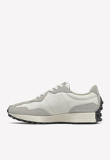 New Balance 327 Low-Top Sneaker in Sea Salt with Black Sea Salt MS327FE