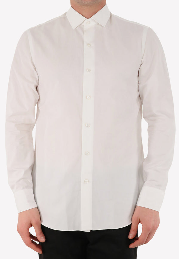 Salvatore Piccolo Pin Point Classic Shirt White THBSKU-IF--20